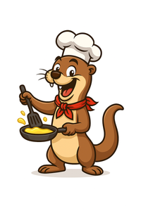 Tabliers de cuisine Loutre