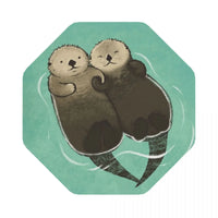 Sous tasses loutre lot de 4 - monbandeaucheveux.com Sous tasses loutre lot de 4