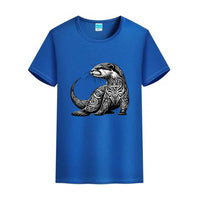 t-shirt chef loutre tribale magistrale