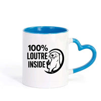 Mug loutre 100% Inside - monbandeaucheveux.com Mug loutre 100% Inside