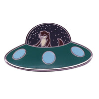 Pins Loutre Vaisseau Spatial - Petite Loutre