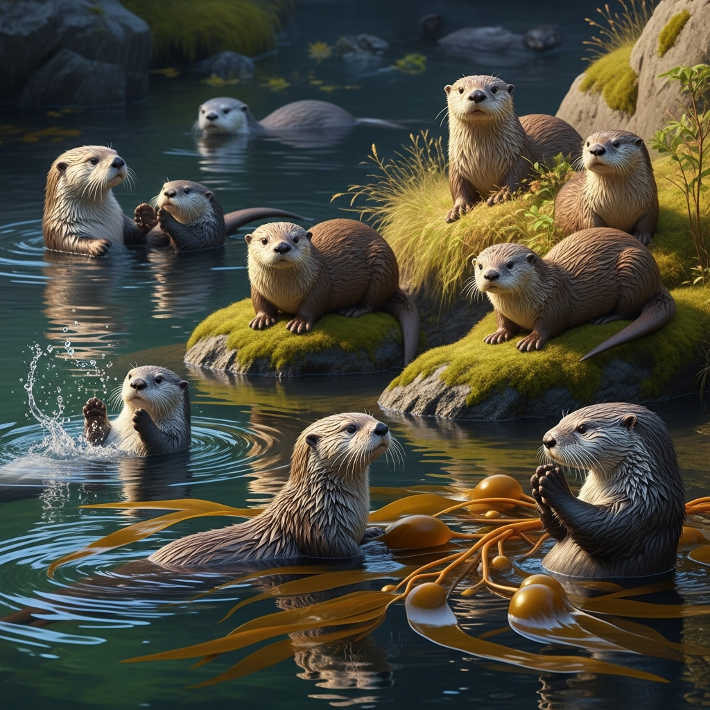 Classification des loutres : Qui sont les 13 espèces de Lutrinae ?