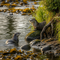 Comment identifier la présence d'une loutre en milieu nat... - https://petite-loutre.com/