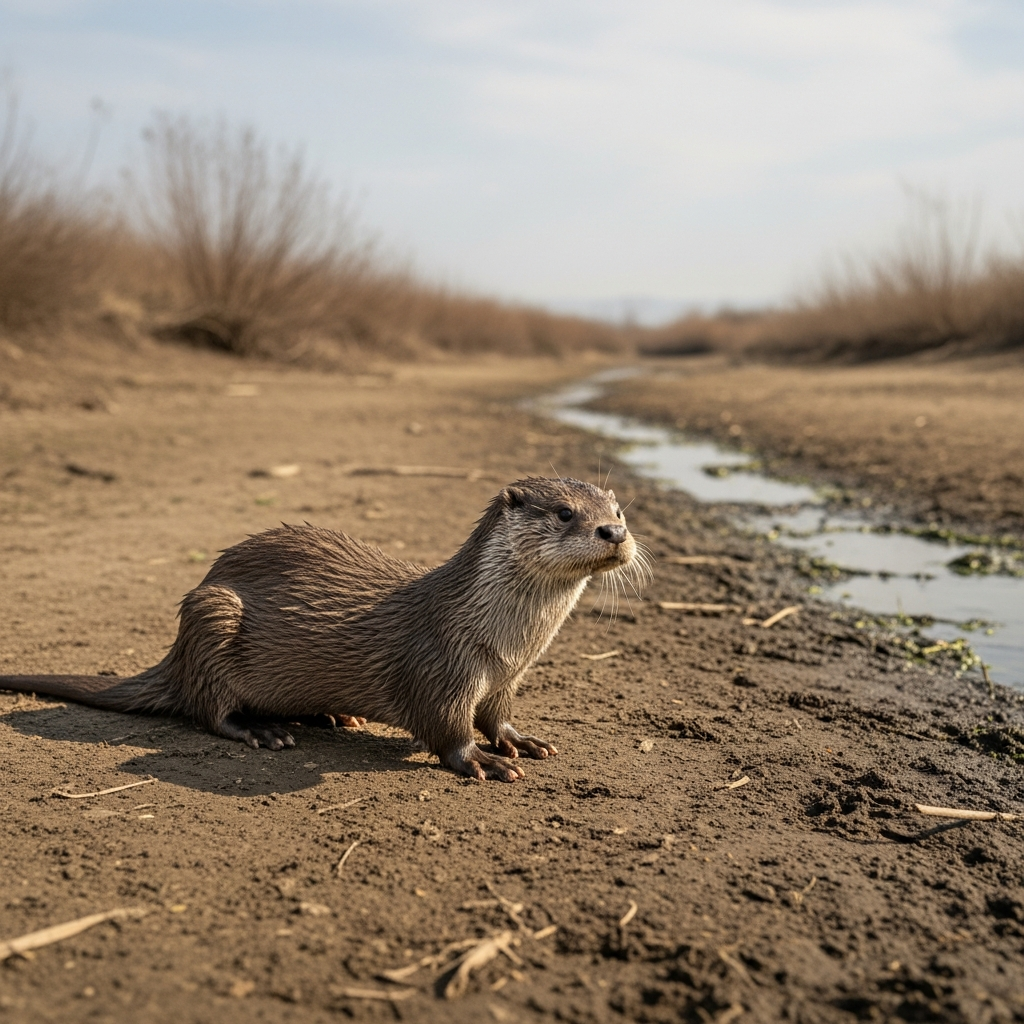 La Loutre d'Europe ne peut plus se reproduire dans vos rivières