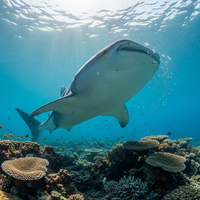 Le Requin baleine ingère des microplastiques dans son foie - https://petite-loutre.com/