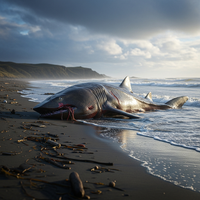 Le Requin pèlerin s'échoue à cause des sonars militaires - https://petite-loutre.com/