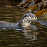Loutre : La vision nocturne qui la rend invincible sous l... - https://petite-loutre.com/