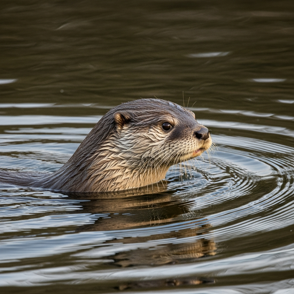 Loutre : Son odorat supérieur, clé de survie et chasse.