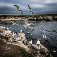 Oiseaux marins : ils sonnent l'alerte sur nos pêcheries. - https://petite-loutre.com/