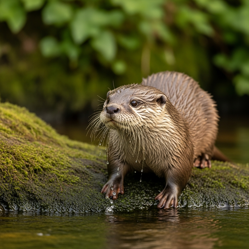 Épreintes loutre : Distinguer leurs crottes du vison.