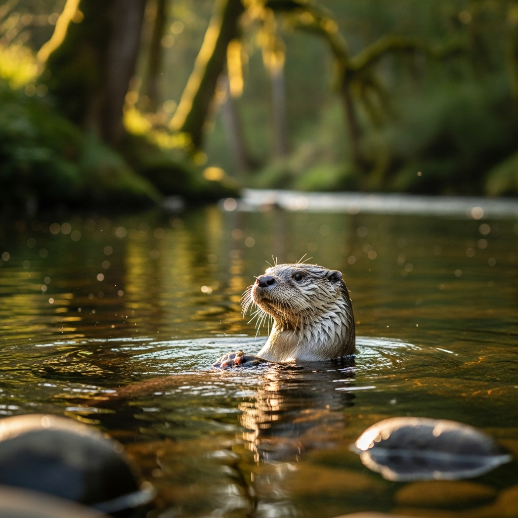 Retour de la loutre en France : Bilan et zones d'espoir.