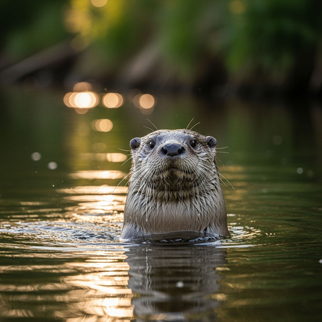 Régime alimentaire des loutres : Bio-indicateur de la rivière.