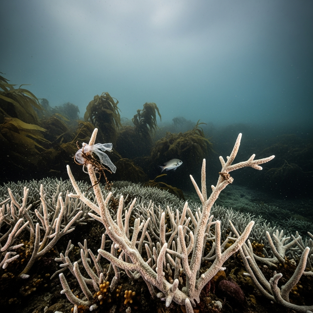 Tsunami écologique : la chaîne trophique des océans rompt.