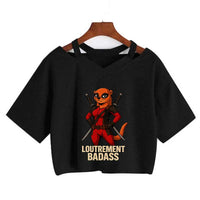 Crop-top Loutrement Badass