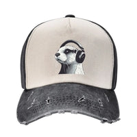 Casquette loutre vintage graver