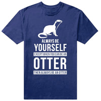 T-shirt blanc original loutre - Petite Loutre