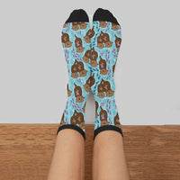Chaussette petite loutre amusante - Petite Loutre
