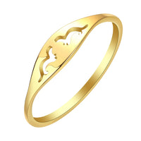 Bague tendance petite loutre