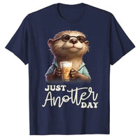 T-Shirt Imprimé Loutre "Just Anotter Day" - Petite Loutre