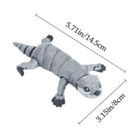 Jouet 3D loutre articulé