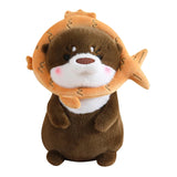 Peluche loutre amusante réaliste