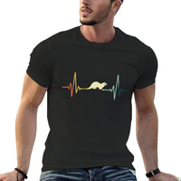 T-Shirt Loutre rythme cardiaque