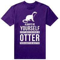 T-shirt blanc original loutre - Petite Loutre