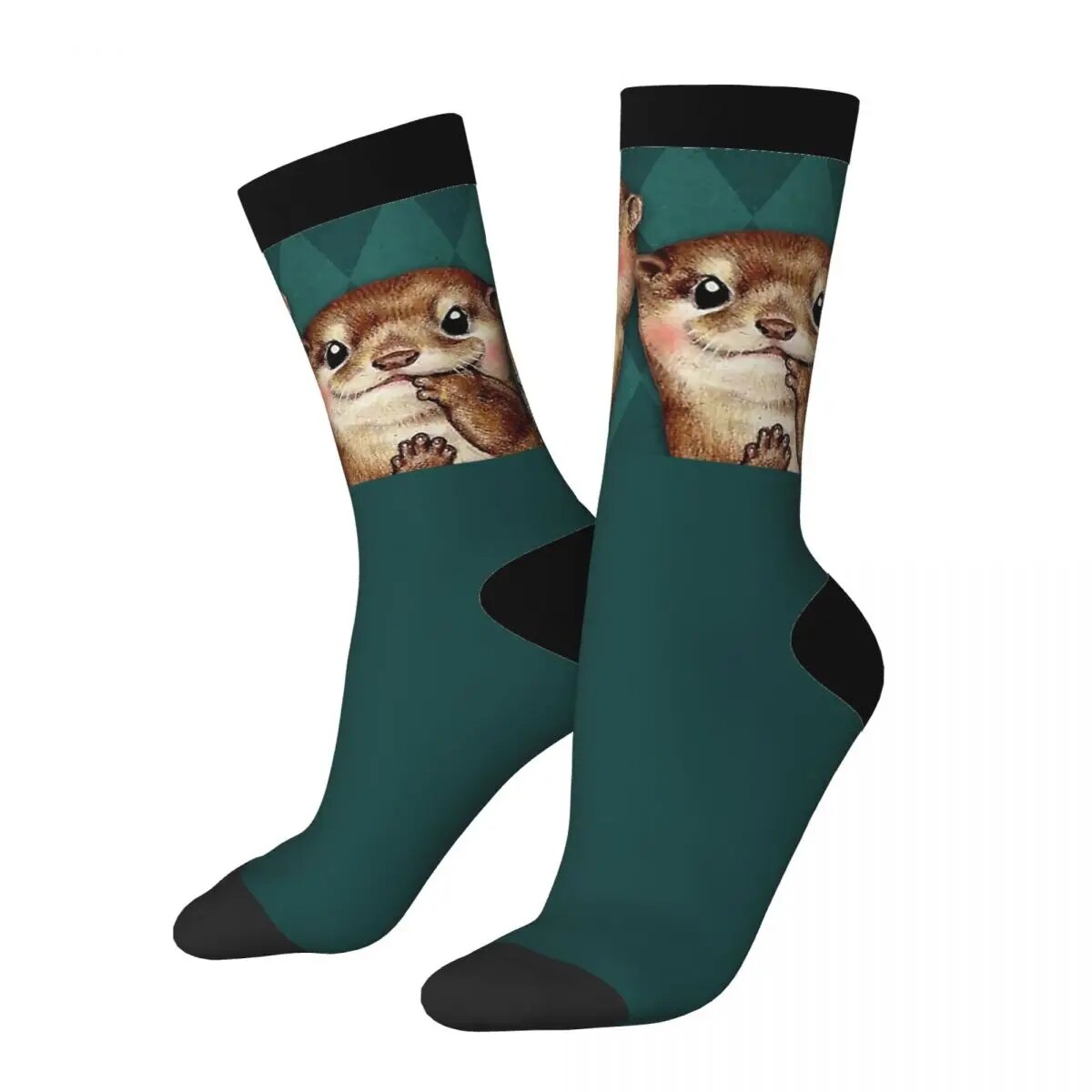 Chaussette loutre sale