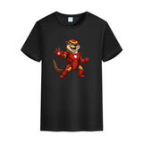 T-shirt Loutre armure complète