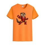 T-shirt Loutre armure complète