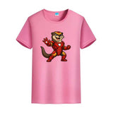 T-shirt Loutre armure complète