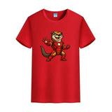 T-shirt Loutre armure complète