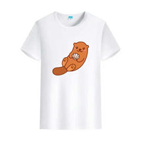 t-shirt loutre & son coquillage