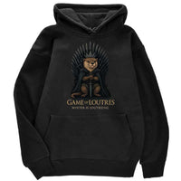 Sweat noir loutre aux ballons