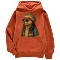 Sweat à capuche unisex Loutre Reggae