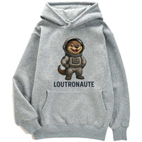 Sweat à capuche unisex Loutronautre - Petite Loutre