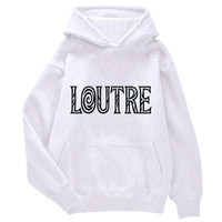 Sweat à capuche Loutre Tribal unique