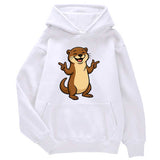 Sweat petite loutre heureuse