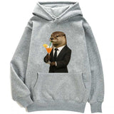 Sweat à capuche Loutre biznessman