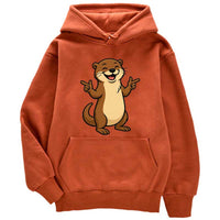 Sweat petite loutre heureuse