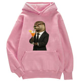 Sweat à capuche Loutre biznessman