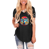 Tee-shirt petite loutre pour femme