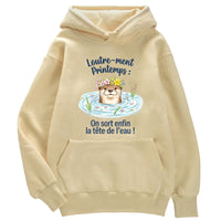 Sweat à capuche Loutrement Printemps