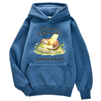 Sweat à capuche Loutrement Bien - Petite Loutre