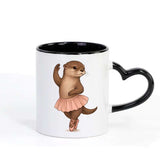 Mug petite loutre danseuse étoile