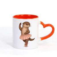 Mug petite loutre danseuse étoile