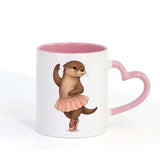Mug petite loutre danseuse étoile