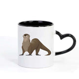 Mug caricature loutre