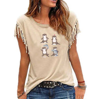 T-shirt femme loutre mignonne