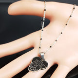 Collier loutre amour "To my significant Otter" - Petite Loutre